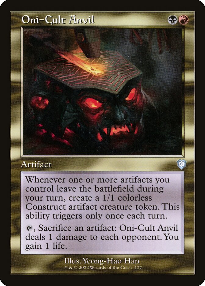 Oni-Cult Anvil (The Brothers' War Commander)