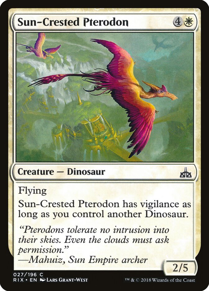 Sun-Crested Pterodon (Rivals of Ixalan)