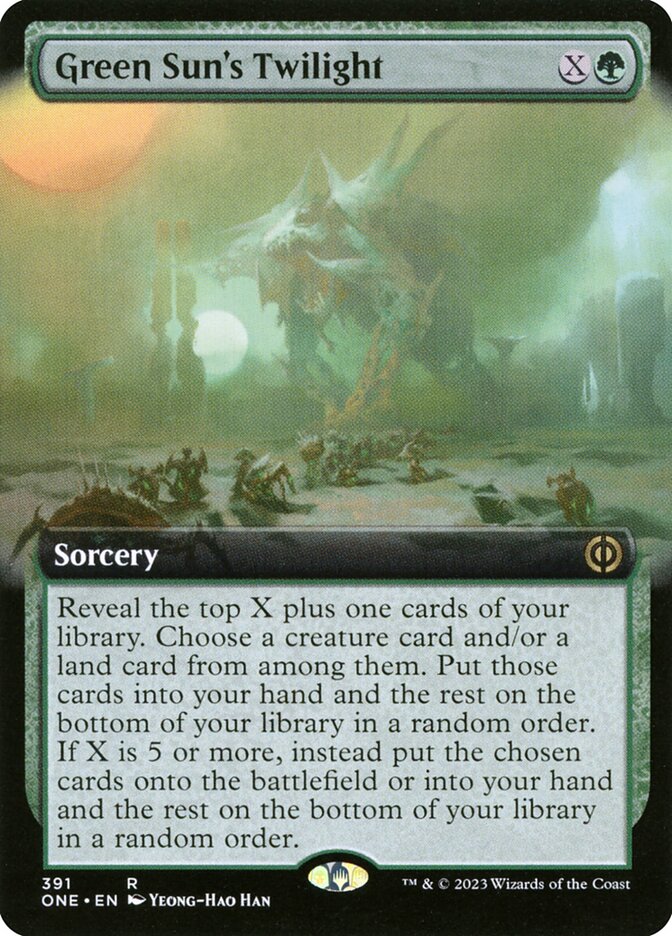 Green Sun's Twilight (Phyrexia: All Will Be One)