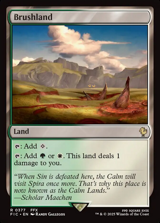 Brushland (Final Fantasy Commander)