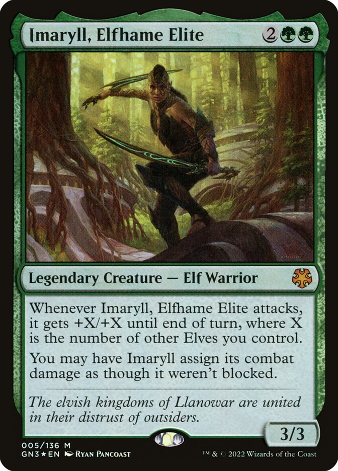 Imaryll, Elfhame Elite (Game Night: Free-for-All)