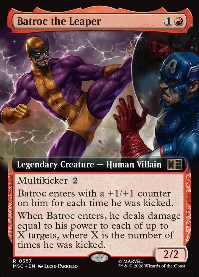 Batroc the Leaper (Marvel Super Heroes Commander)