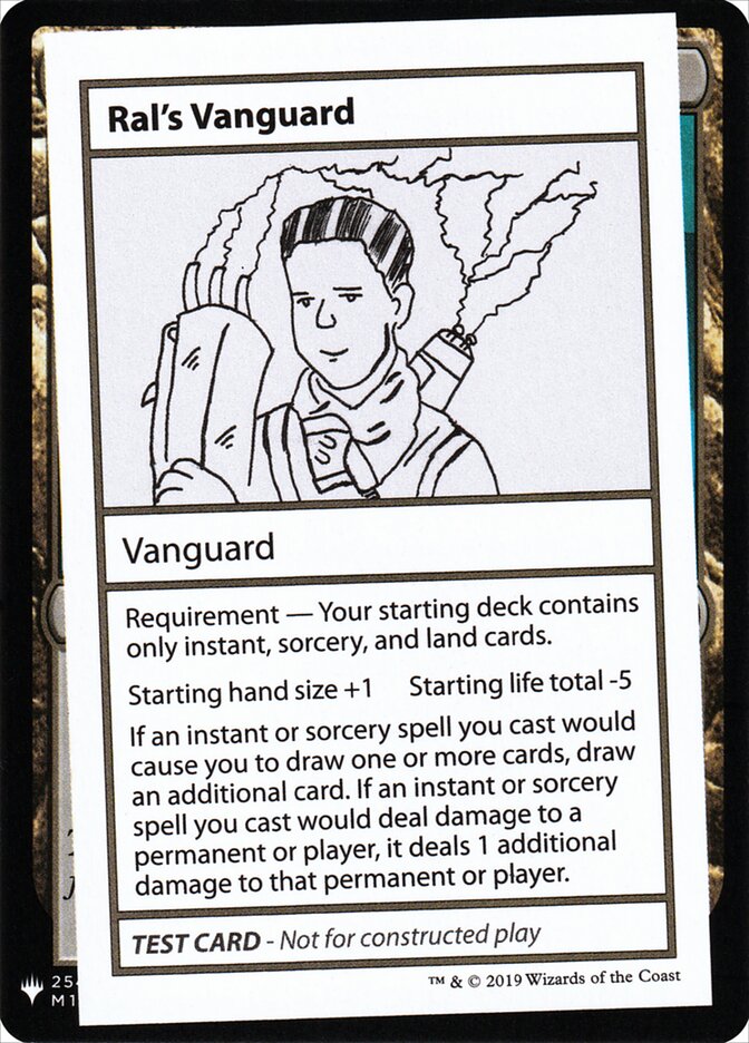 Ral's Vanguard (Mystery Booster Playtest Cards 2019)
