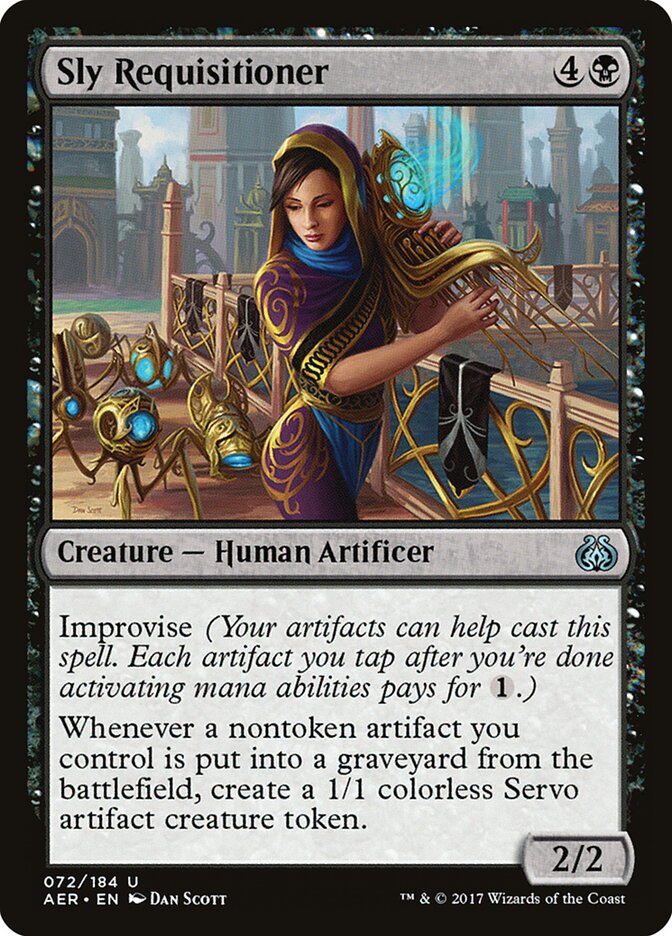 Sly Requisitioner (Aether Revolt)