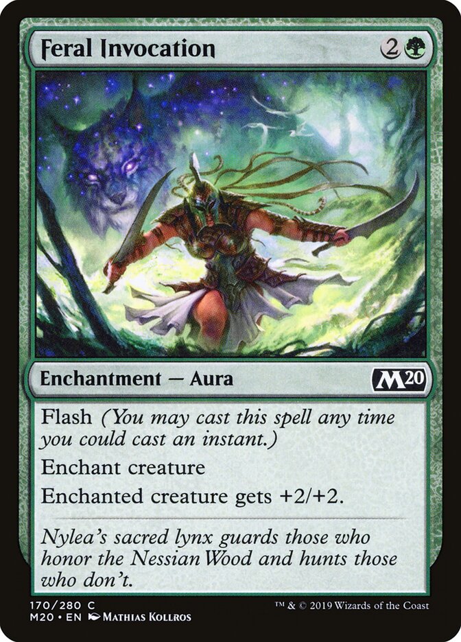 Feral Invocation (Core Set 2020)