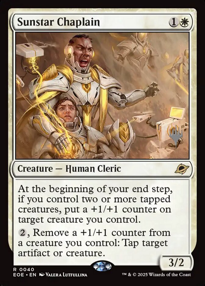Sunstar Chaplain (Edge of Eternities Promos)