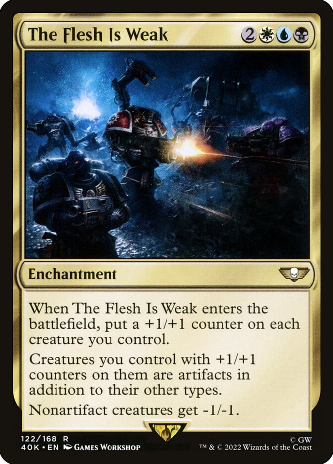 The Flesh Is Weak (Warhammer 40,000 Commander)
