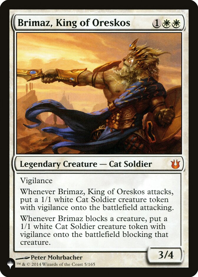 Brimaz, King of Oreskos (The List)