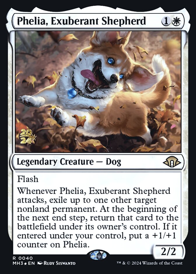 Phelia, Exuberant Shepherd (Modern Horizons 3 Promos)