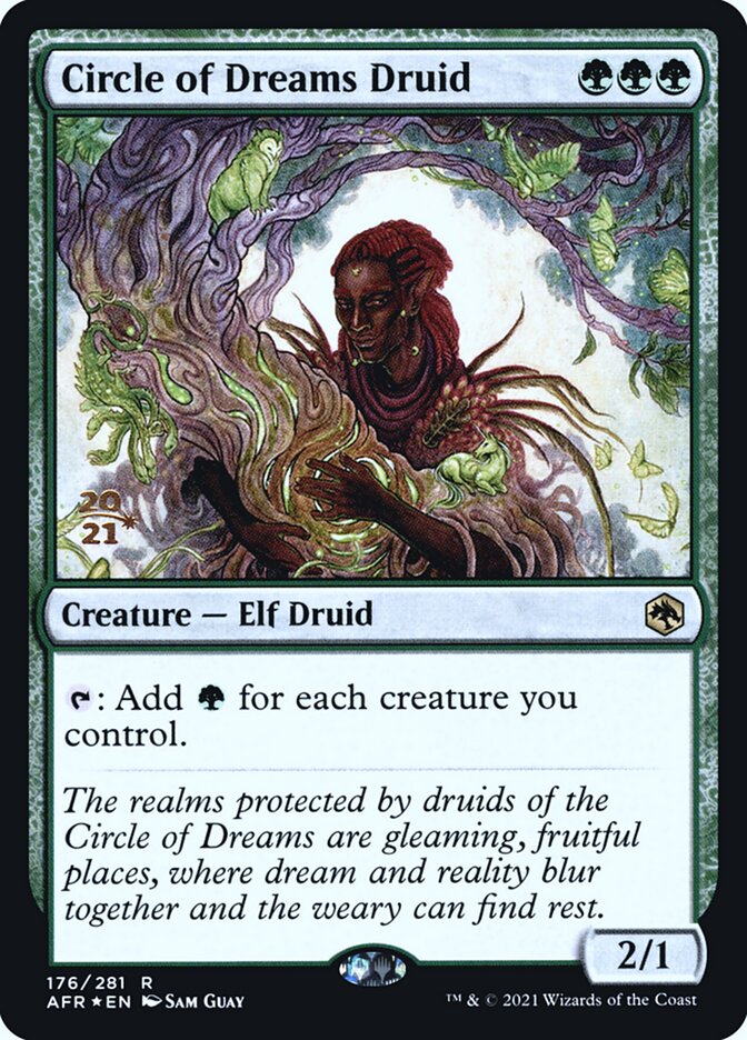 Circle of Dreams Druid (Adventures in the Forgotten Realms Promos)