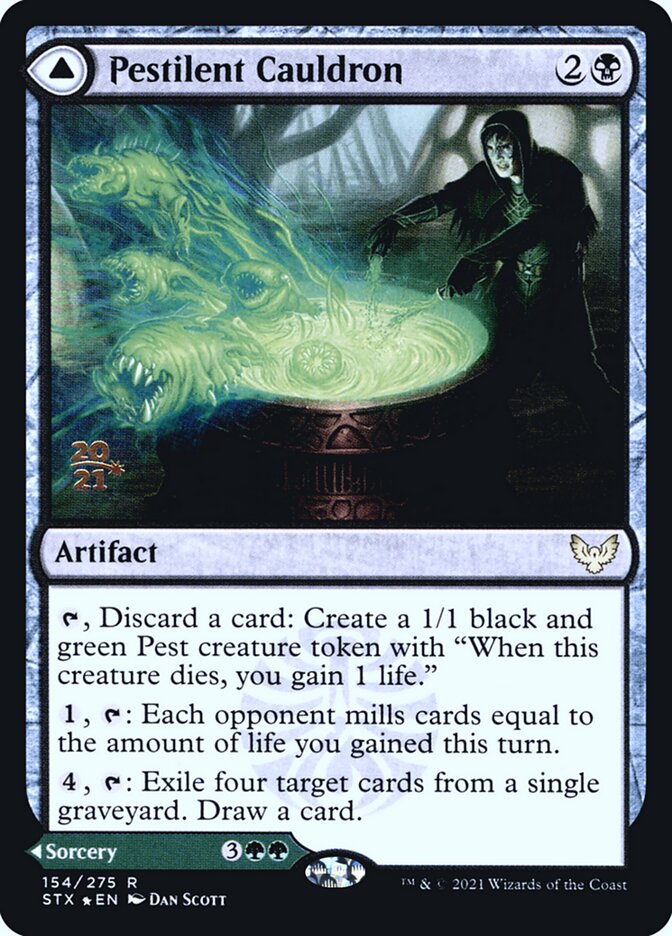 Pestilent Cauldron (Strixhaven: School of Mages Promos)