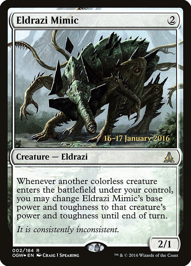 Eldrazi Mimic (Oath of the Gatewatch Promos)