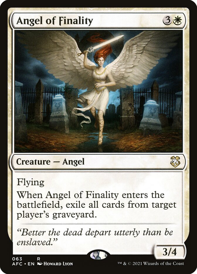 Angel of Finality (Forgotten Realms Commander)
