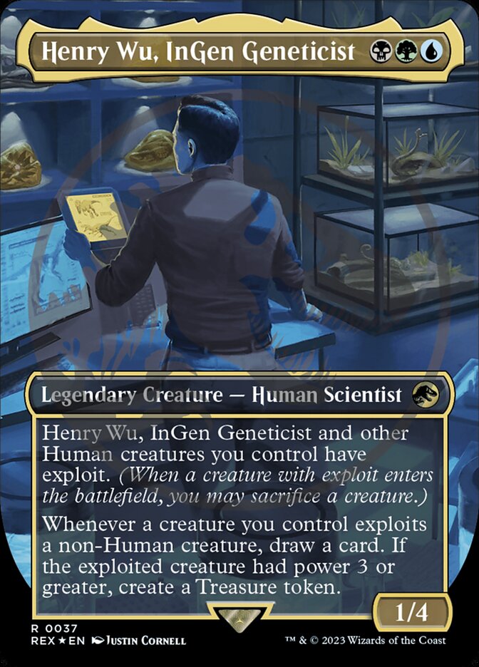Henry Wu, InGen Geneticist (Jurassic World Collection)