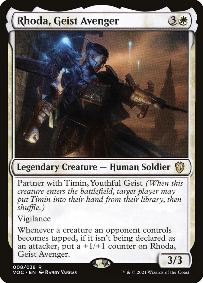 Rhoda, Geist Avenger (Crimson Vow Commander)