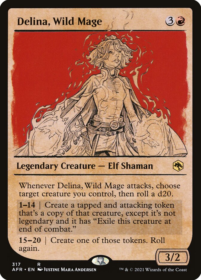 Delina, Wild Mage (Adventures in the Forgotten Realms)