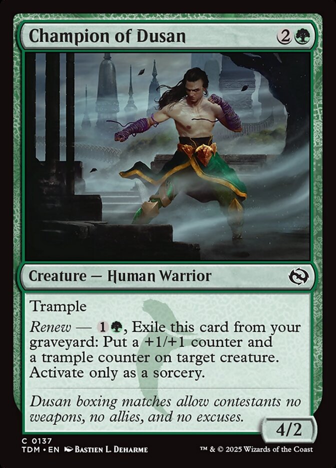 Champion of Dusan (Tarkir: Dragonstorm)