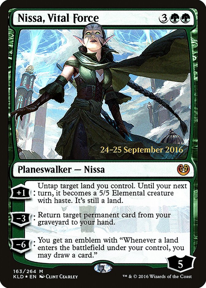 Nissa, Vital Force (Kaladesh Promos)