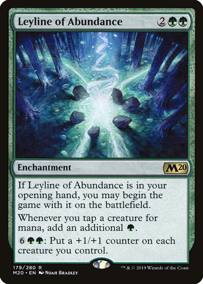 Leyline of Abundance (Core Set 2020)
