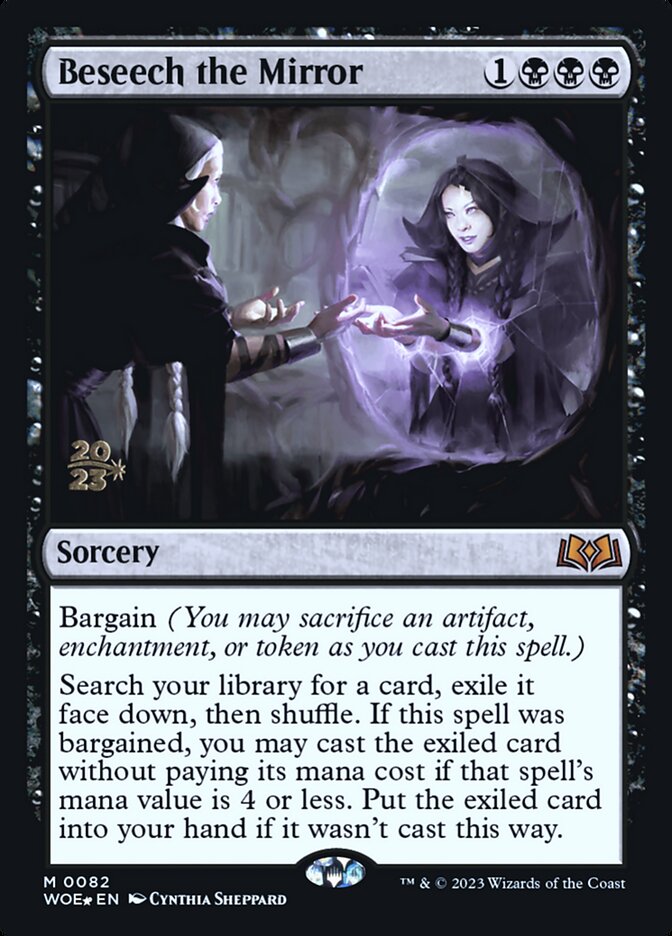 Beseech the Mirror (Wilds of Eldraine Promos)