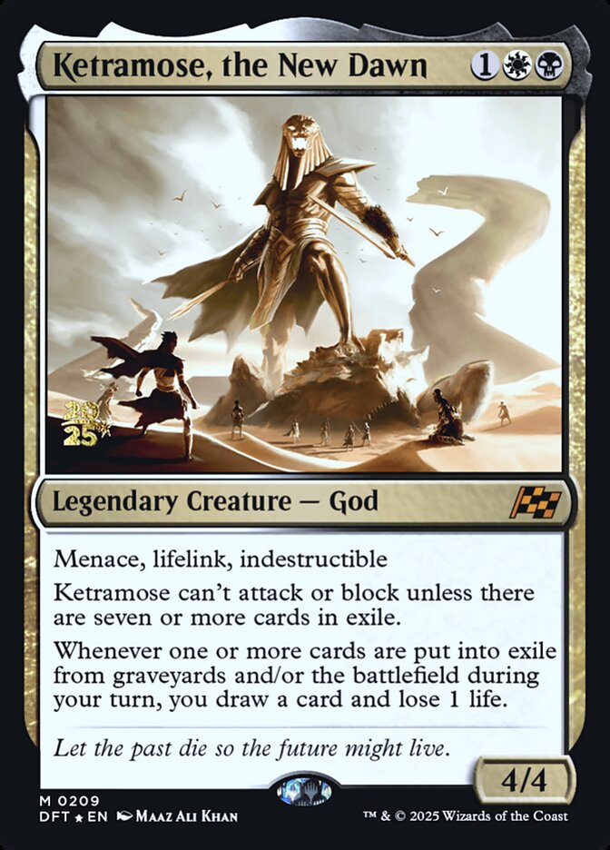 Ketramose, the New Dawn (Aetherdrift Promos)