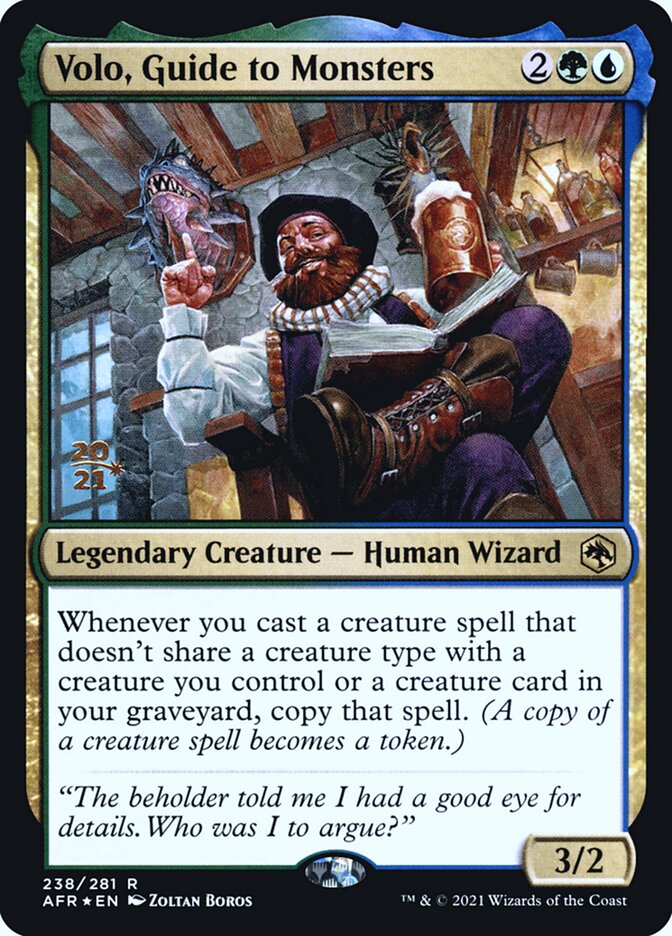 Volo, Guide to Monsters (Adventures in the Forgotten Realms Promos)