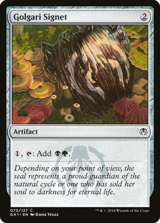 Golgari Signet (GRN Guild Kit)