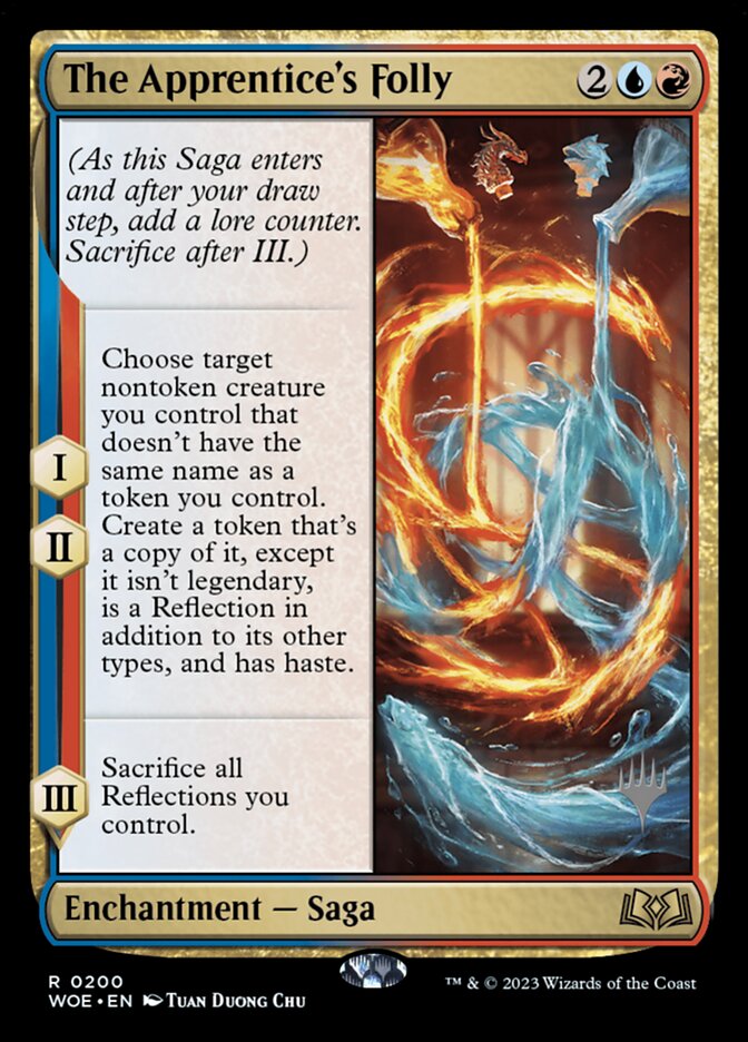 The Apprentice's Folly (Wilds of Eldraine Promos)