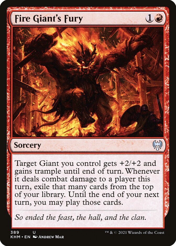 Fire Giant's Fury (Kaldheim)