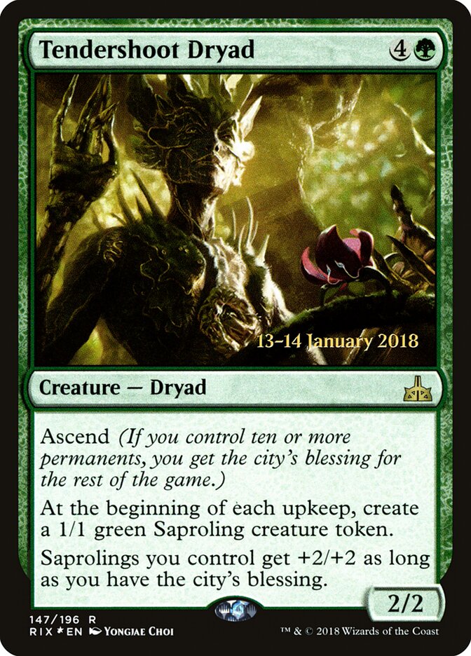 Tendershoot Dryad (Rivals of Ixalan Promos)