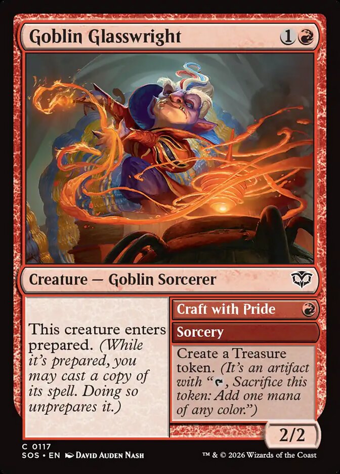 Goblin Glasswright // Craft with Pride (Secrets of Strixhaven)