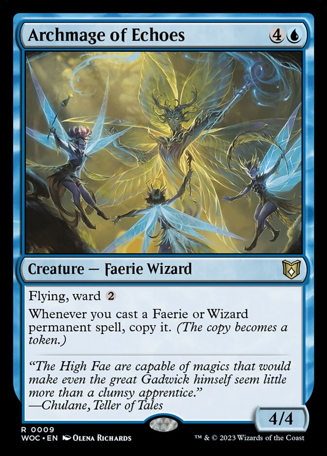 Archmage of Echoes (Wilds of Eldraine Commander)