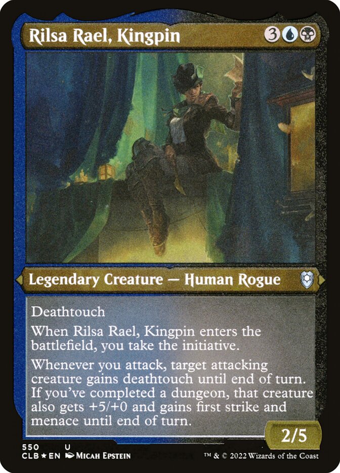 Rilsa Rael, Kingpin (Commander Legends: Battle for Baldur's Gate)