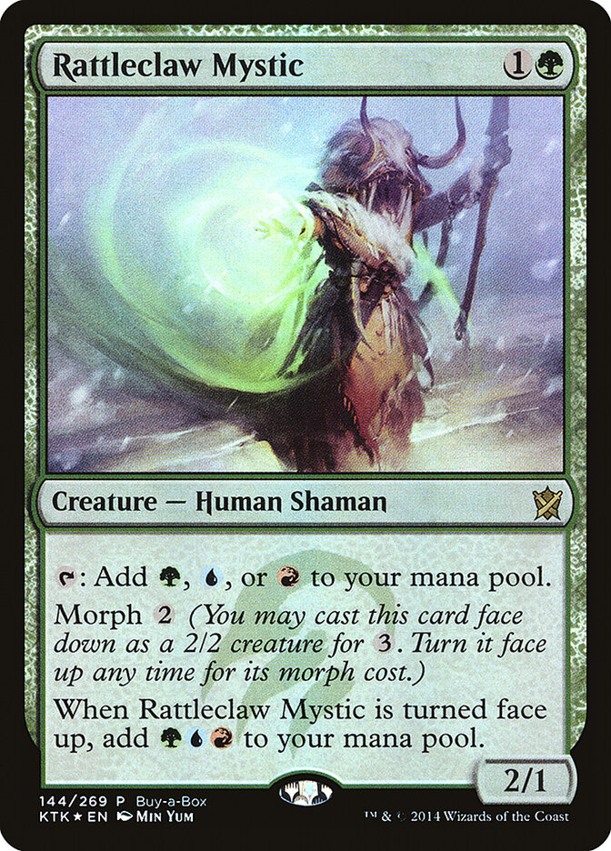 Rattleclaw Mystic (Khans of Tarkir Promos)