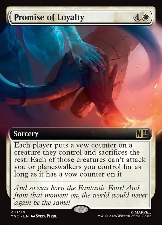 Promise of Loyalty (Marvel Super Heroes Commander)