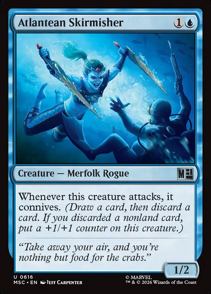 Atlantean Skirmisher (Marvel Super Heroes Commander)