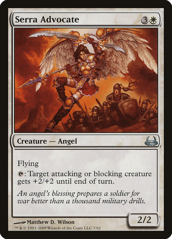 Serra Advocate (Duel Decks: Divine vs. Demonic)