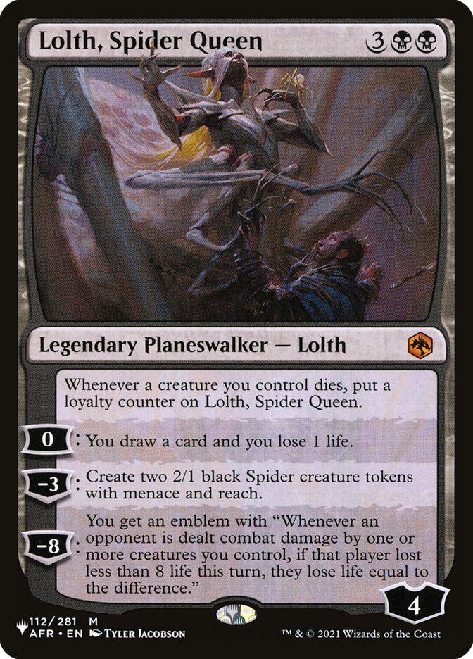 Lolth, Spider Queen (The List)