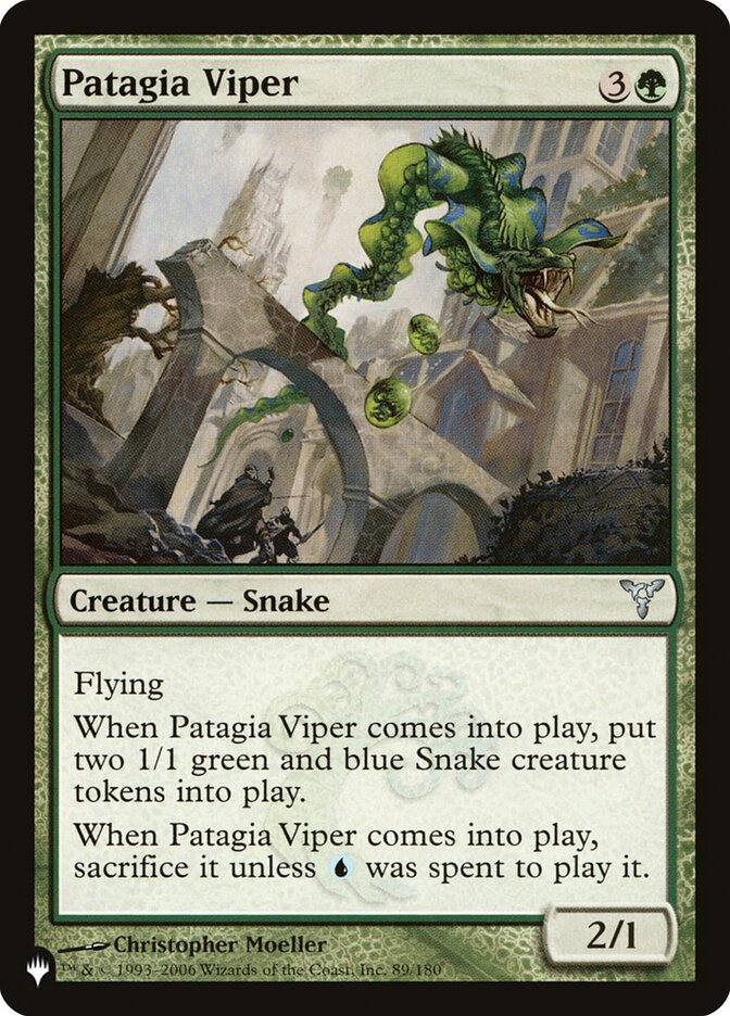 Patagia Viper (The List)