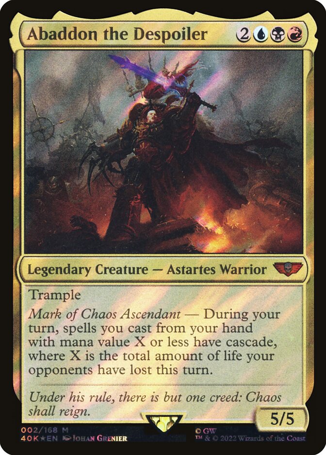 Abaddon the Despoiler (Warhammer 40,000 Commander)