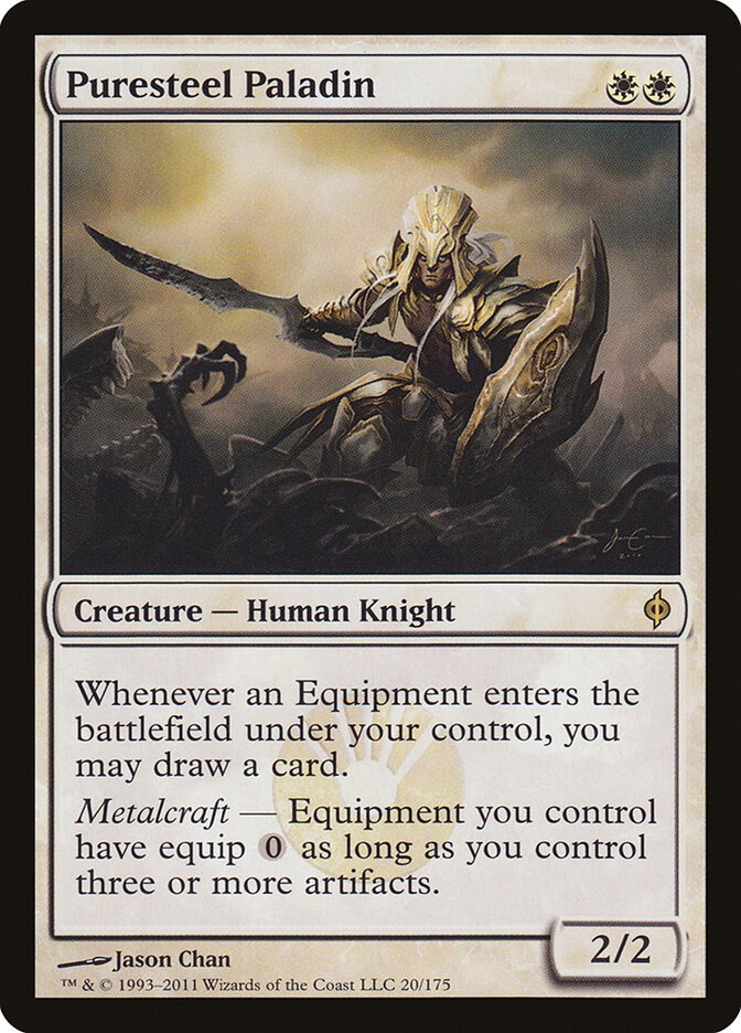 Puresteel Paladin (New Phyrexia)