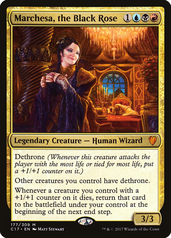 Marchesa, the Black Rose (Commander 2017)