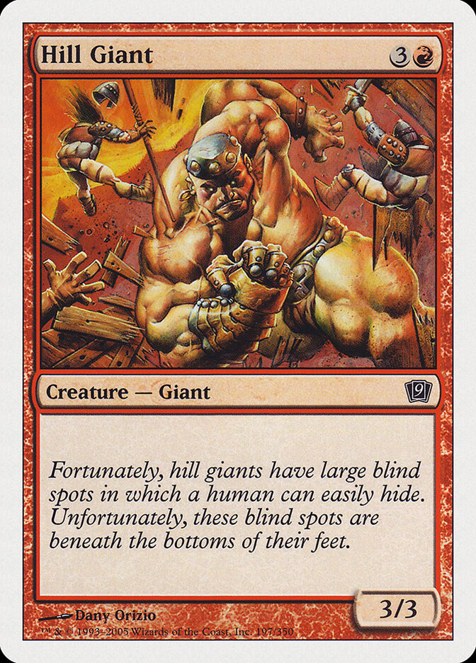 Hill Giant (Ninth Edition)