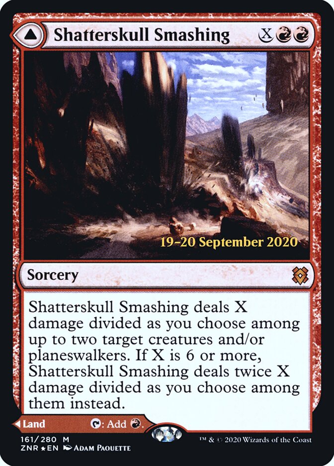 Shatterskull Smashing (Zendikar Rising Promos)