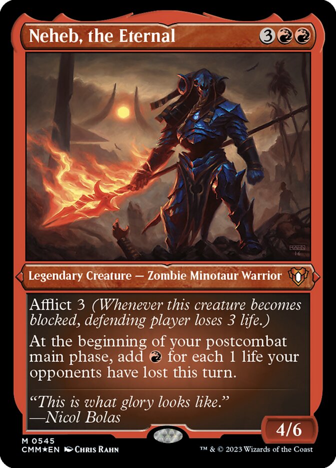 Neheb, the Eternal (Commander Masters)