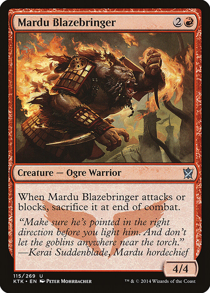 Mardu Blazebringer (Khans of Tarkir)
