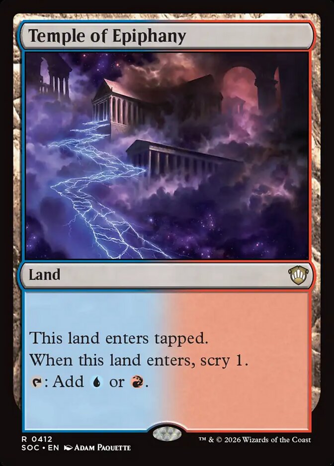 Temple of Epiphany (Secrets of Strixhaven Commander)