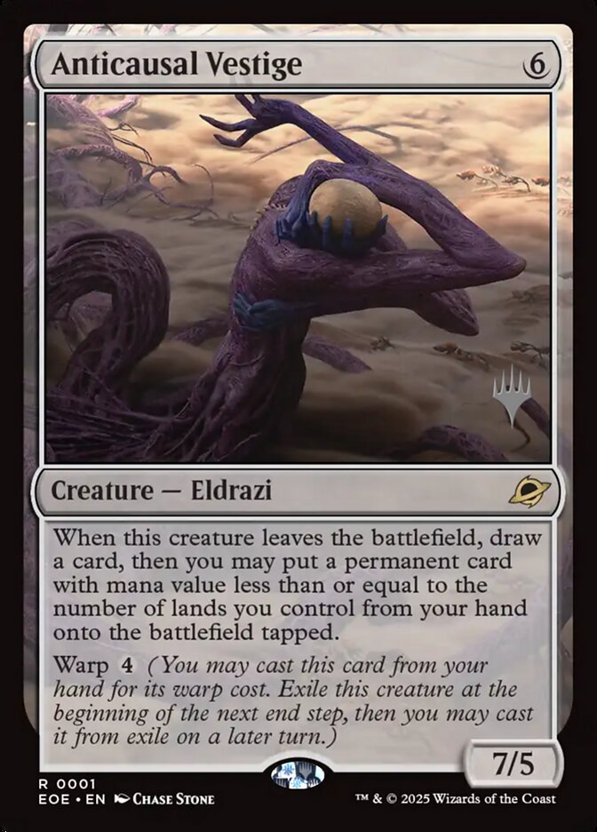 Anticausal Vestige (Edge of Eternities Promos)