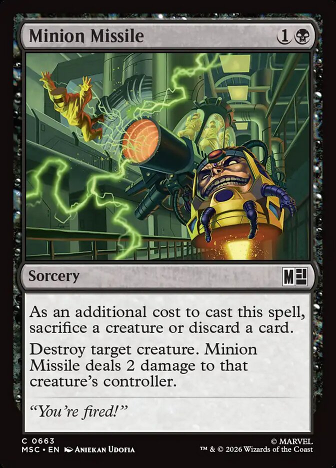 Minion Missile (Marvel Super Heroes Commander)