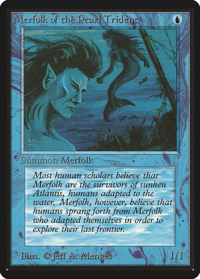 Merfolk of the Pearl Trident (Limited Edition Beta)